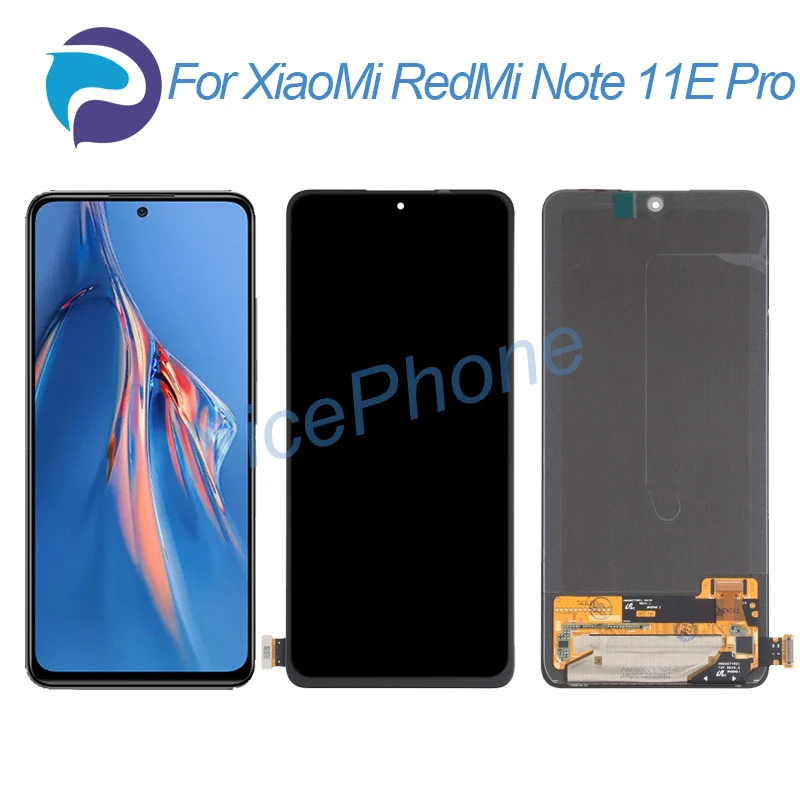 

for XiaoMi RedMi Note 11E Pro LCD Display Touch Screen Digitizer Replacement 2201116SC for RedMi Note 11E Pro Screen Display LCD