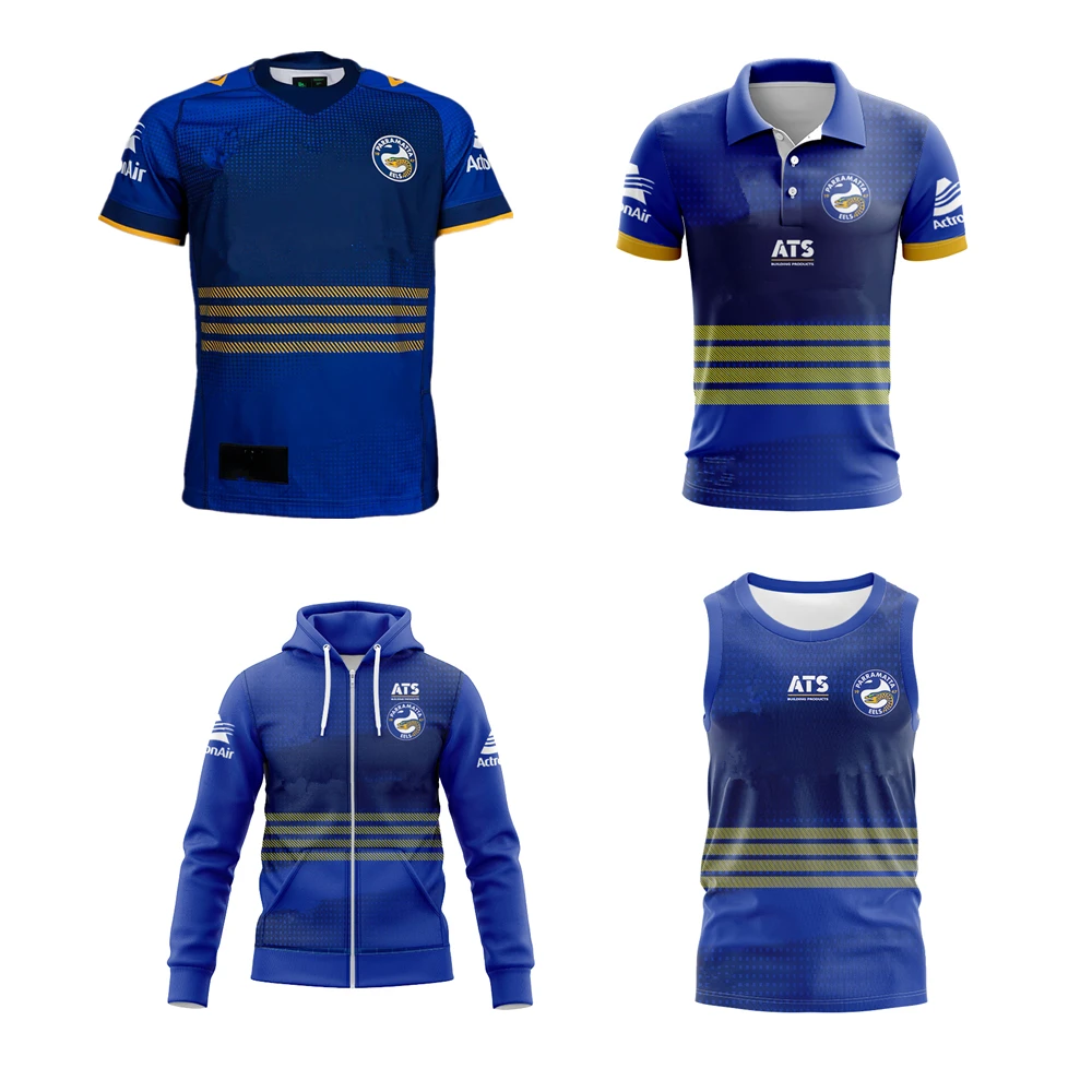 new 2025 Parramatta Eels rugby jersey Hoodie jacket polo Australia Parramatta Eels rugby shirt t-shirt Hoodies s-5xl