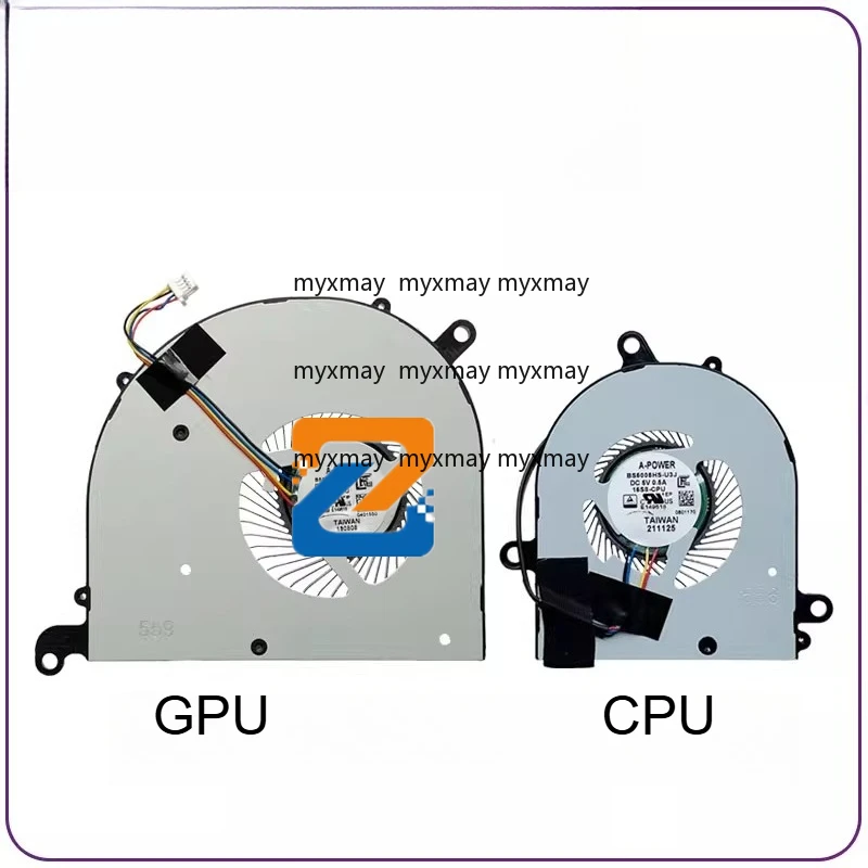 New Laptop CPU GPU Cooling Fan For MSI Prestige 15 A12UD MS-16S8 Cooler Radiator Fan