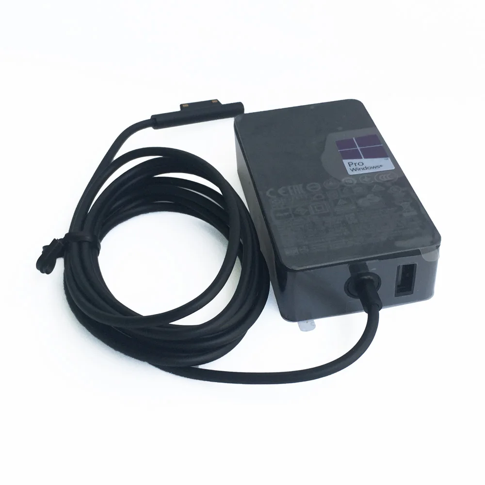Picture 4: Power Supply Ac Adapter 44W 15V 2.58A 1800 Charger for Microsoft Surface Pro 5 2017 Tablet Model 1796 Surface Book 2 Laptop