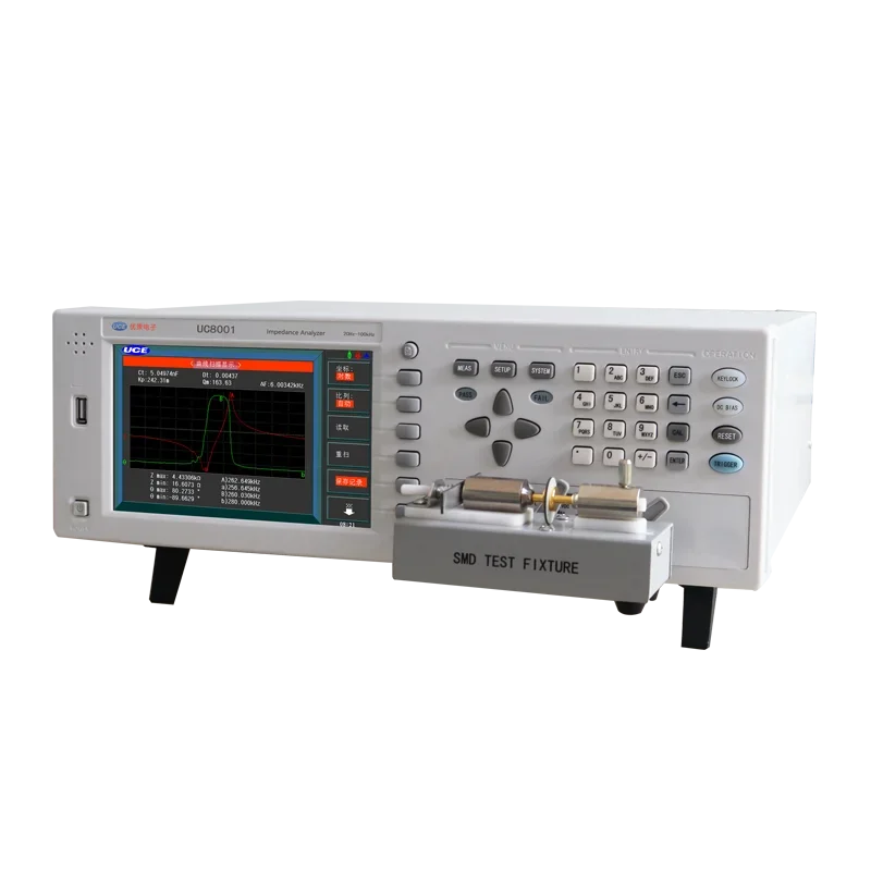 Piezoelectric Ceramic Ultrasonic Transducer Impedance Analyzer