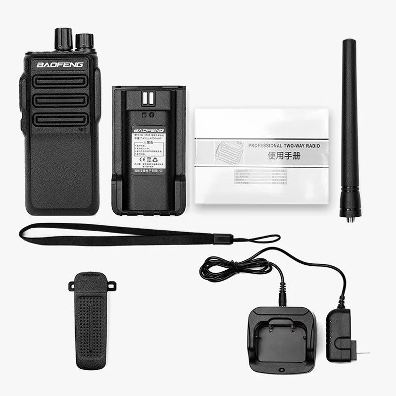 Baofeng High quality Walkie-talkie Civilian Remote Call High Power Outdoor Anti-fall Wireless Handheld  Suitable for Hotel
