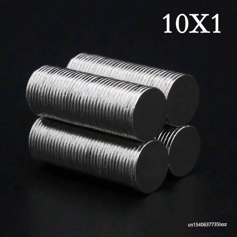 

10/20/30/50/80 Pcs 10x1 Neodymium Magnet 10mm x 1mm N35 NdFeB Round Super Powerful Strong Permanent Magnetic imanes Disc 10*1