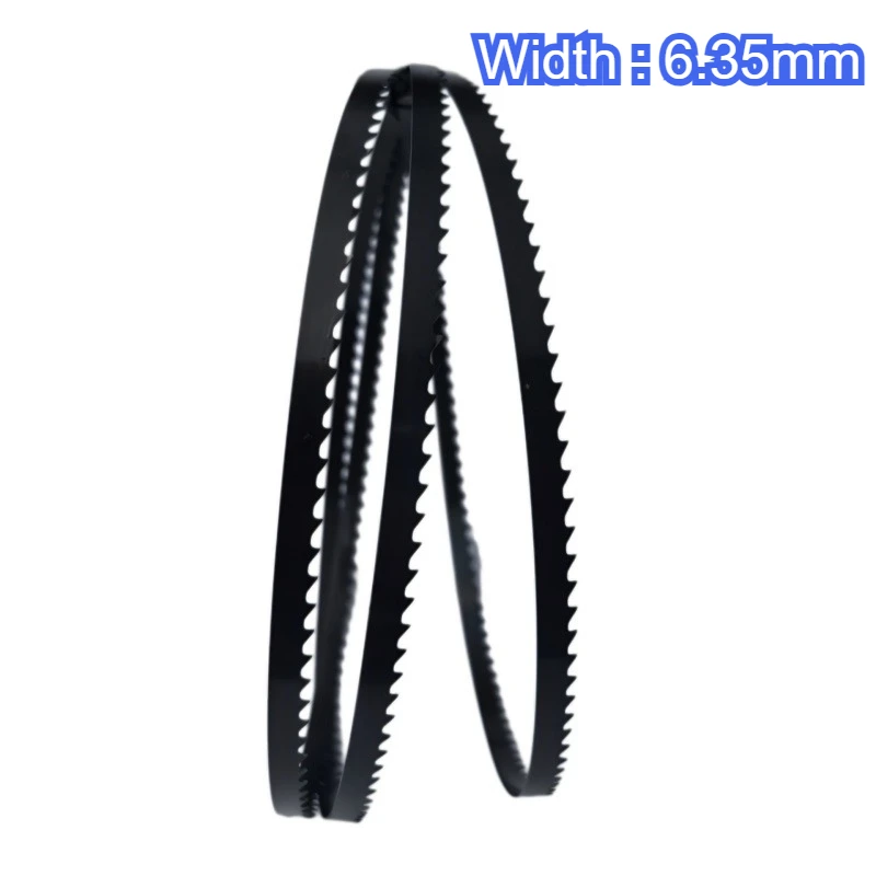 شفرة المنشار الحزامي عالية الجودة طول 1575X6.35/9.5/3.2WideX6T 10T 14T 12T أدوات القطع لقطع الخشب الصلب وشفرة المنشار البلاستيكية