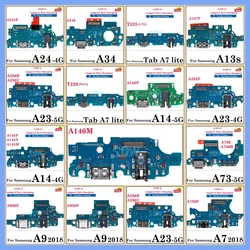 Charging Port For Samsung Tab A7 lite A9 A13s A14 A23 A24 A34 A73 T220 T225 A750F A920F USB Doct Connector Charger Flex Cable