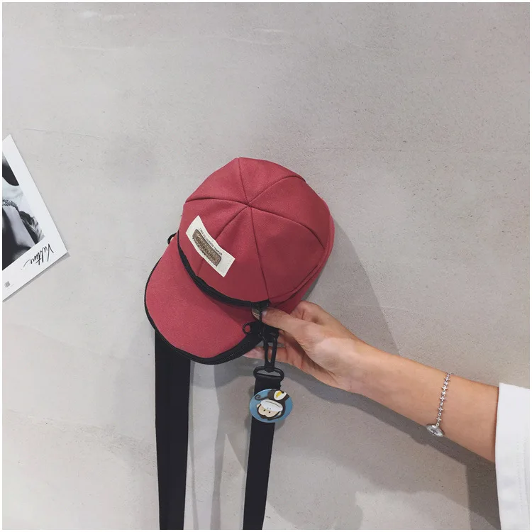 Koreanische Version der Ins-Style Vielseitigen Damen-Umhängetasche, Ruiying Hat, Trendige und Individuelle Herren-Schultertasche – Detail 7