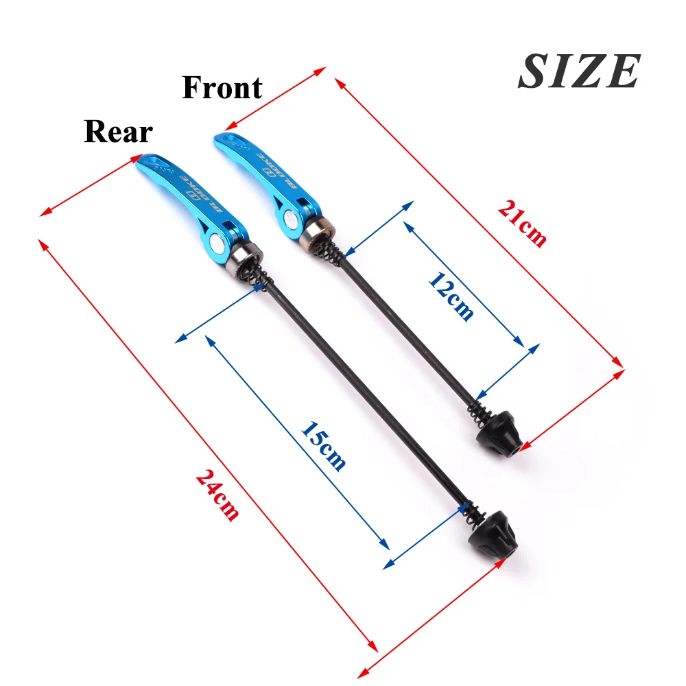 Fahrrad Spieß Hebel Quick Release Bike QR Rad Locking Sicherheit Anti Diebstahl Spieße Für MTB Mountain Road Radfahren Hub Teile – Detail 2