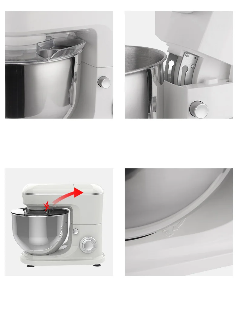 믹서, 반죽기, 계란 거품기 3 in 1 다기능 셰프 머신 소형 가정용 반죽기