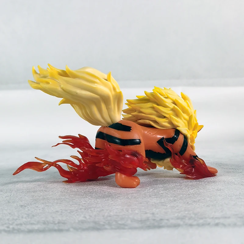1:20 Schaal Pokemon Anime Figuren 9 cm Arcanine Action Figure Pvc Standbeeld Collectie Decoratie Kinderen Speelgoed Gift