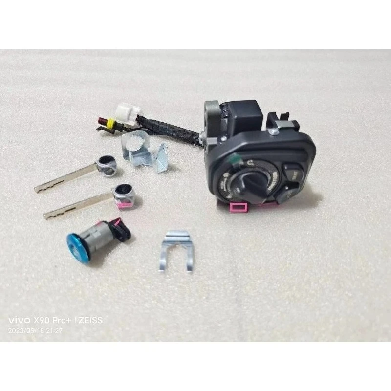 For Qjmotor Atr 125 Motorcycle Accessories Qj Atr125 Set Lock Keyless Start Electric Door Remote Control Computer Host Full Car