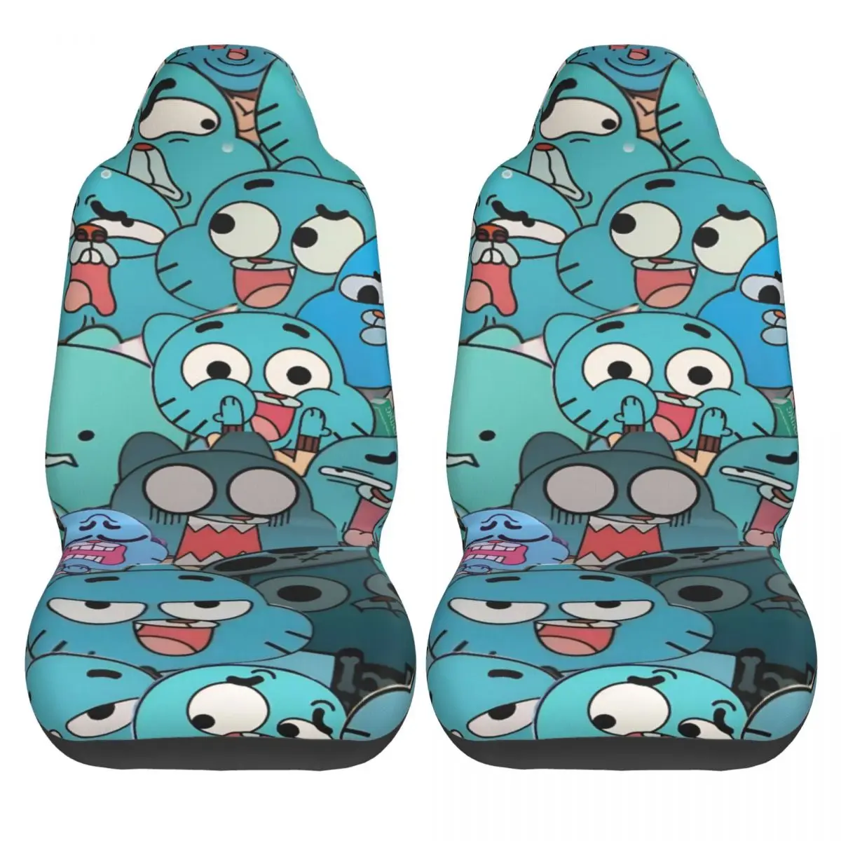 

Чехлы на автомобильные сиденья «Удивительный и причудливый мир Гамбалла», мягкие полиэстеровые чехлы для автокресел, 2 шт., стильные автомобильные чехлы