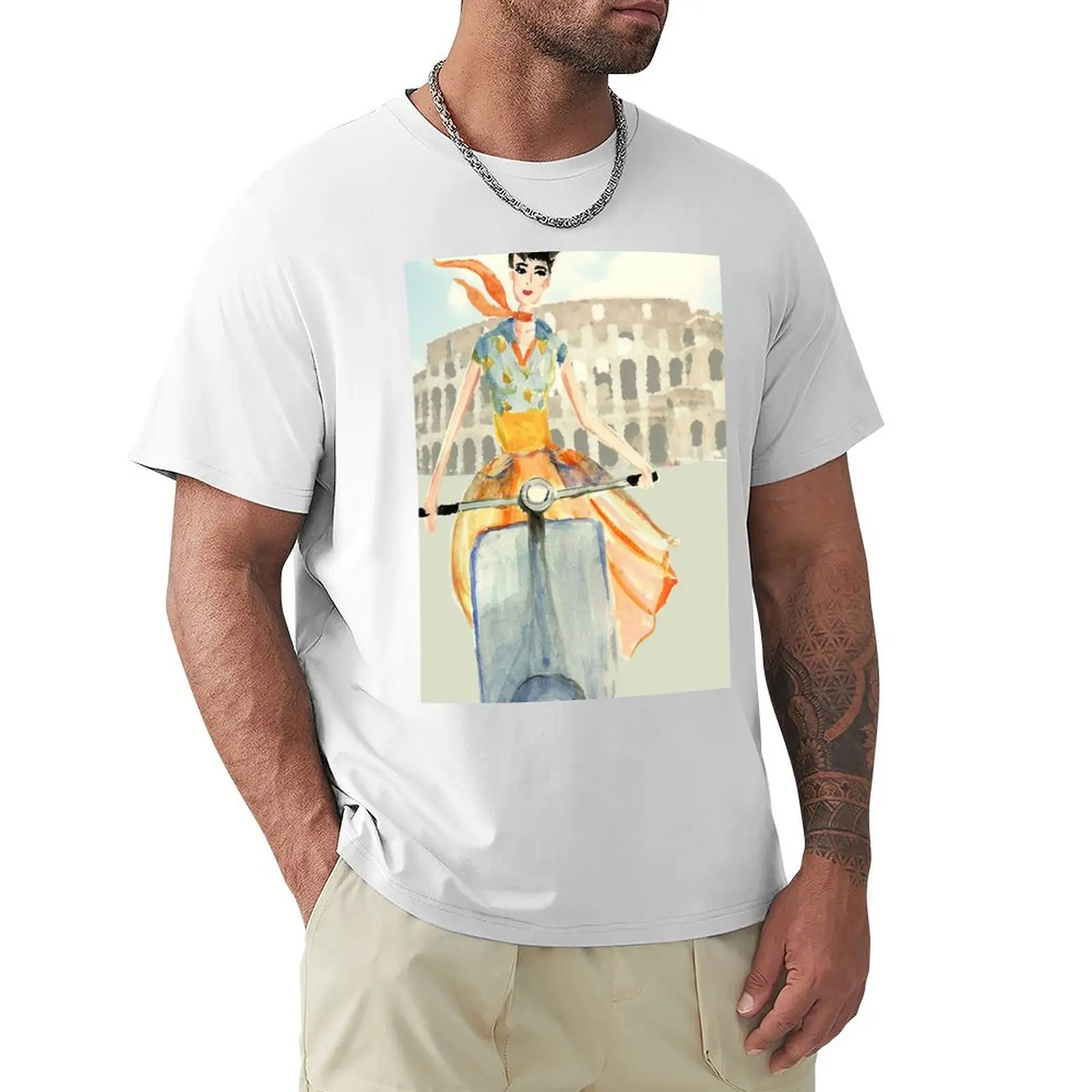 Roman Holiday T-Shirt boys whites cute clothes aesthetic clothes for a boy mens graphic t-shirts