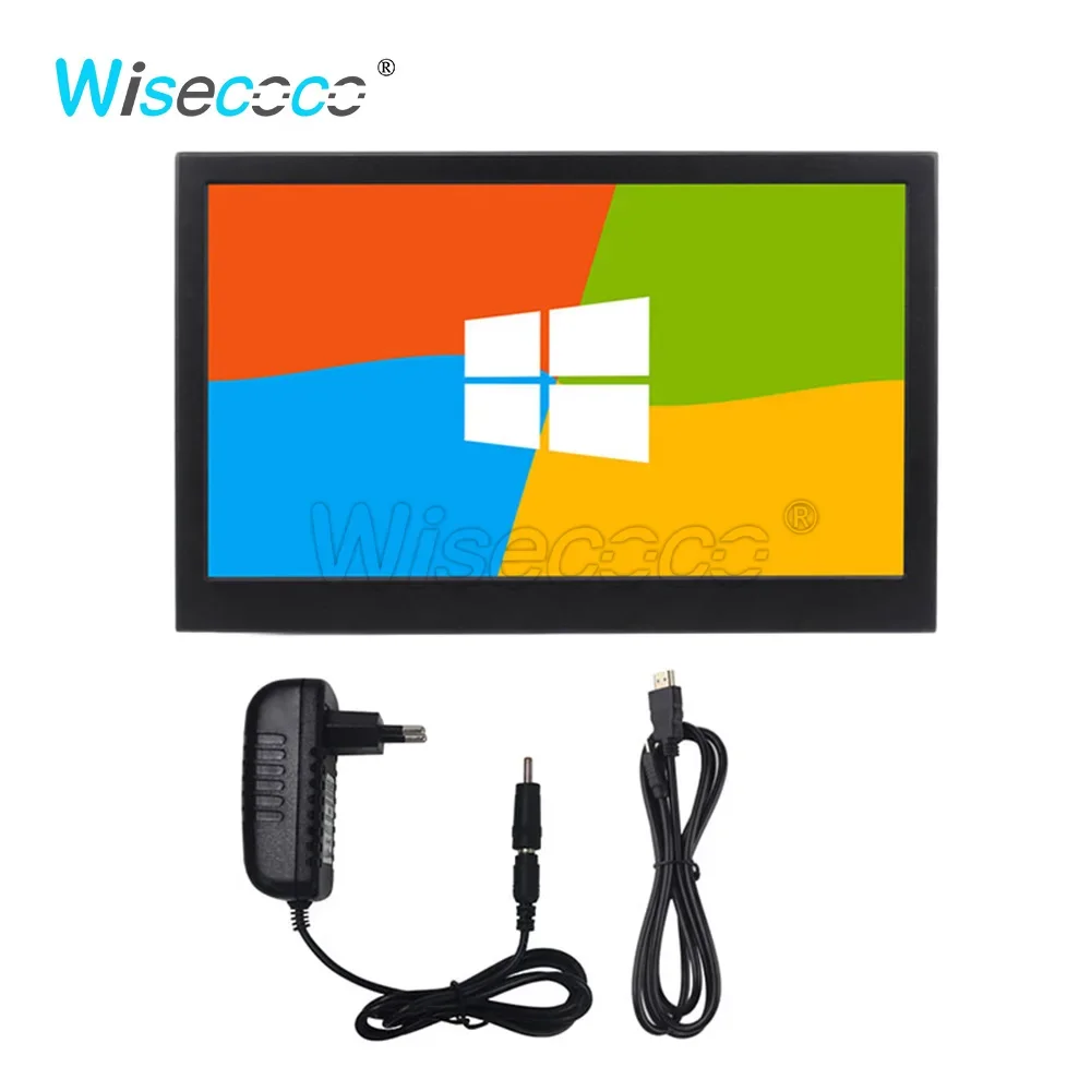 Wisecoco 13.3 Inch 1080P 2K 4K Portable Monitor 2560*1440 IPS Second PC Monitor UMPC