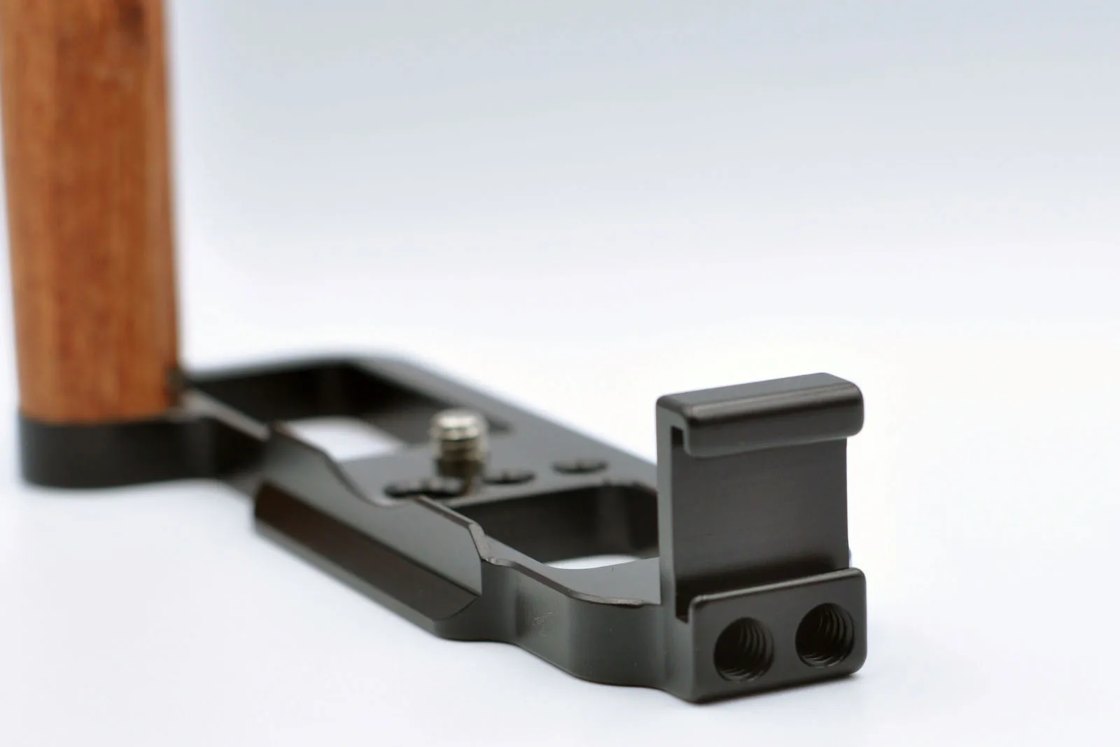 Soporte en L de madera para cámara Fuji X100V Fujifilm, placa Vertical de agarre