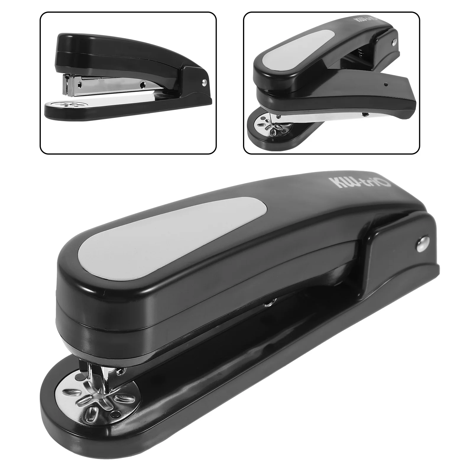 Multi-Function Stapler Rotating Spring Office Supply Supplies Classic Powered Desktop Iron