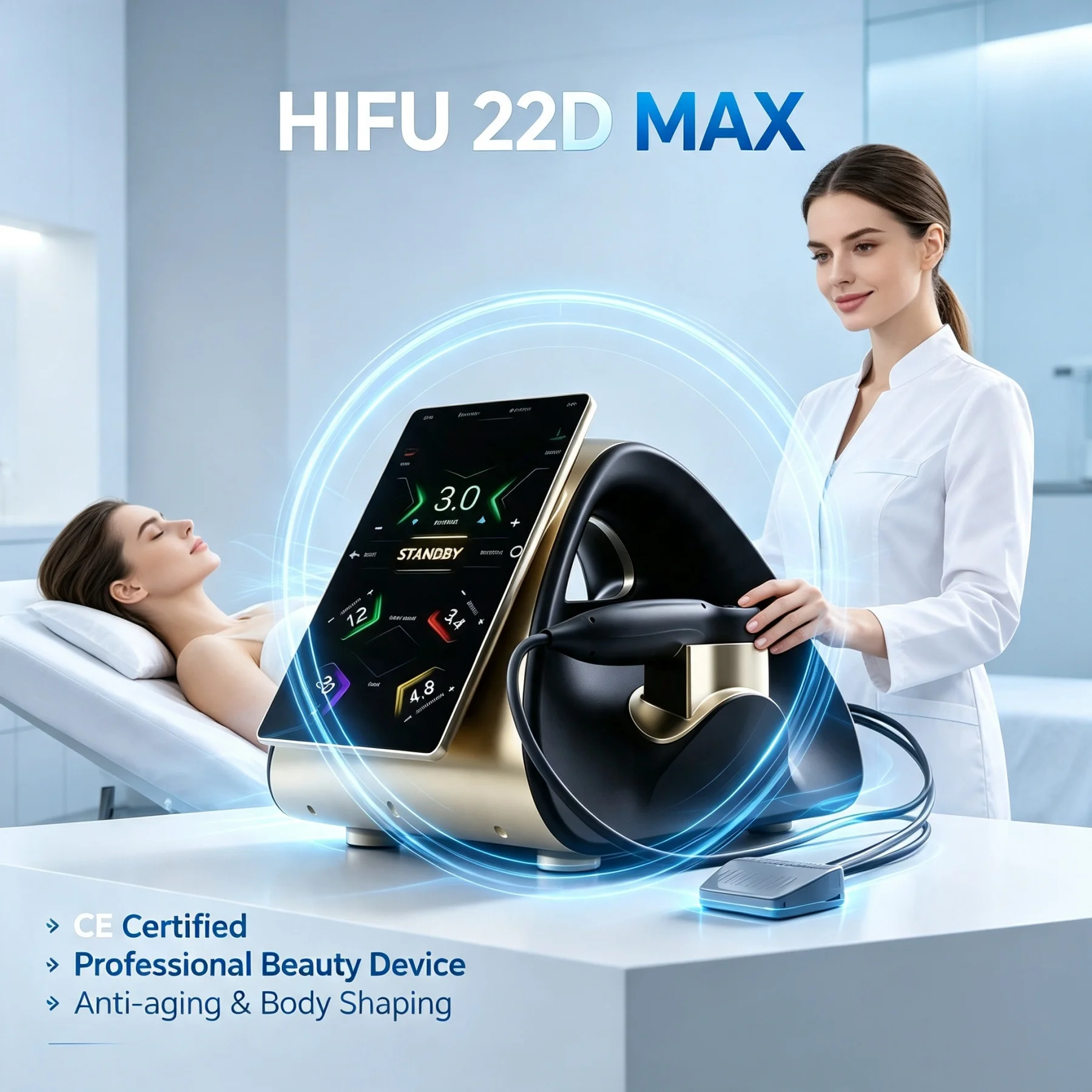 Spa & Wellness Hotel Diament Ustroń Zdjęcia - 22D‑Max Hifu Beauty Machine 13.3 Inch