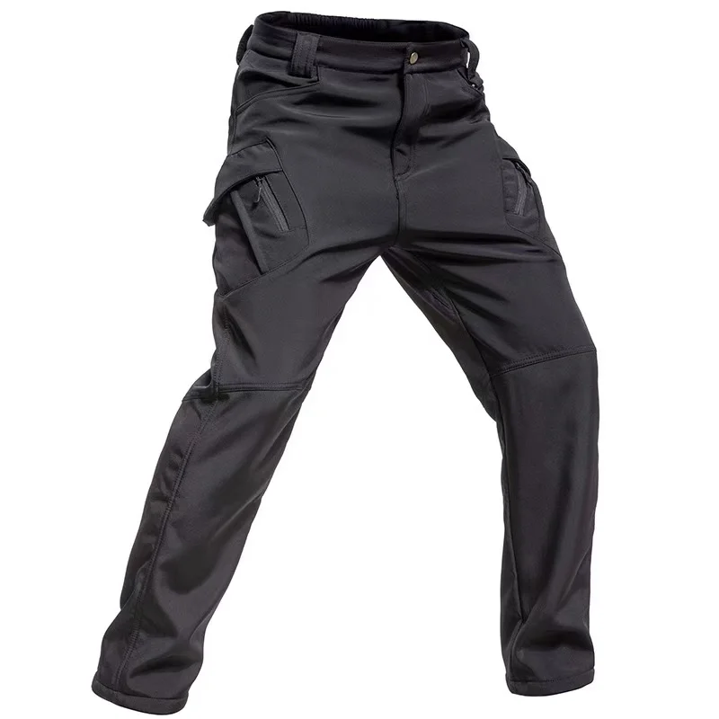 Männer Herbst Winter Herbst Jacken Klettern Trekking Fleece Angeln Taktische Softshell S-5XL Hosen Camping Wandern Skifahren Hosen – Detail 27