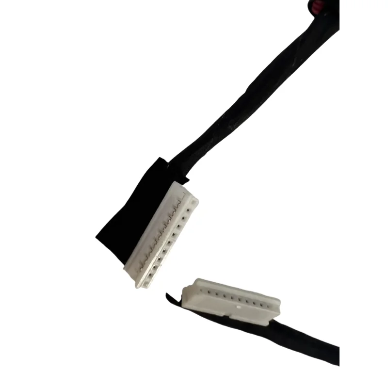 Pour Dell Alienware 17 R1 R2 R3 P43F série DC30100TO00 T8DK8 prise d'alimentation cc avec connecteur de câble prise d'alimentation pour ordinateur portable remplacement