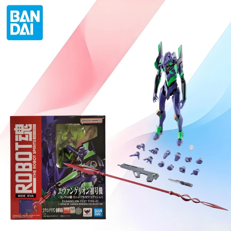 

In Stock BANDAI Original Box THE ROBOT SPIRITS EVANGELION TEST TYPE 01 Action Figure Model Toy Gift for Kid Foam Box Packaging