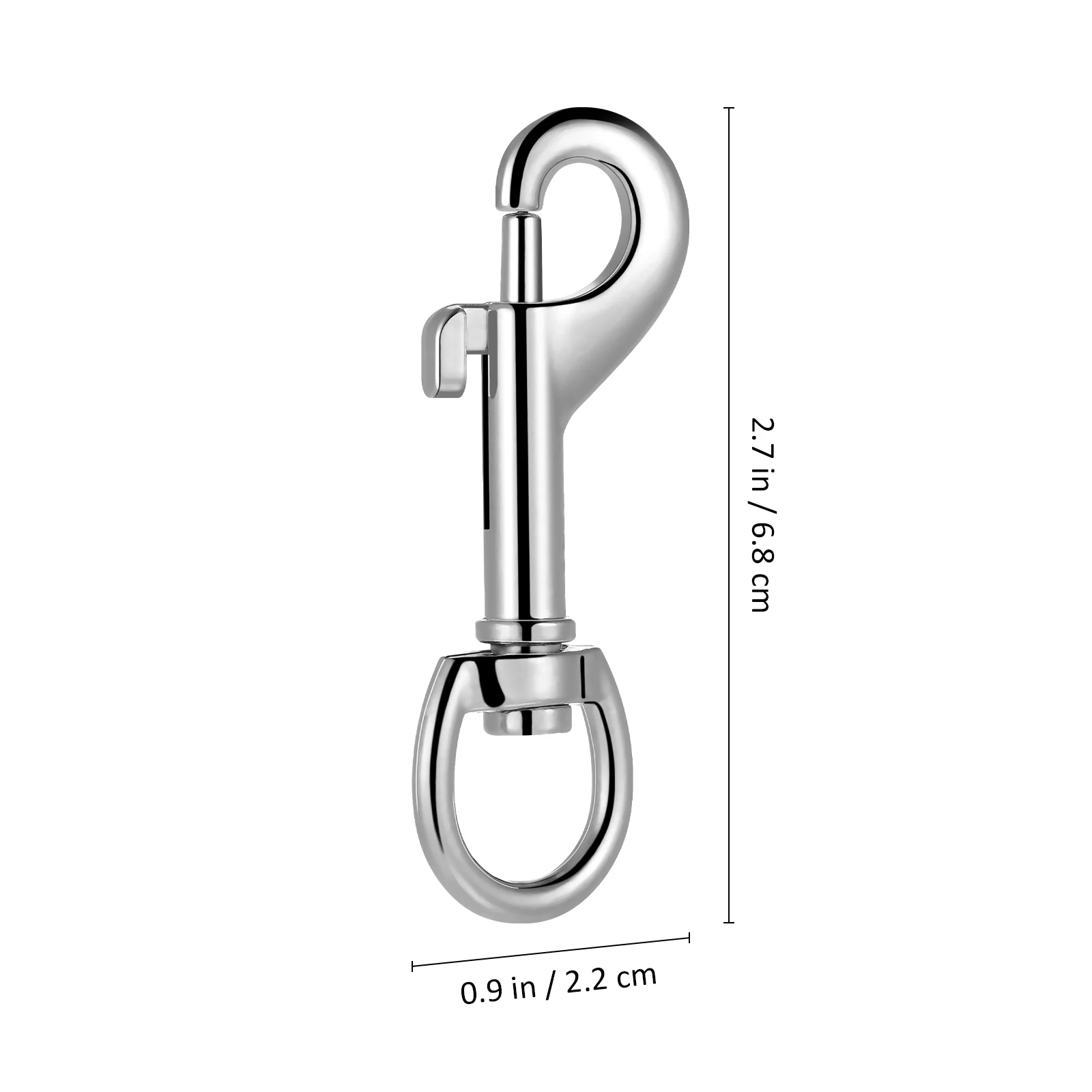 24 Stuks Hond Knop Lock Lanyard Snap Sluiting Huisdier Aangelijnd Haken Enkele Duiken Automatische Gesp Draaibare Zinklegering Clip Band klemmen