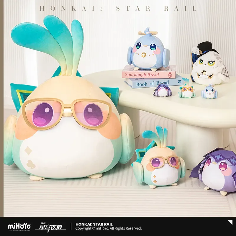 Presale Sunsyea Honkai Star Rail Official Merch miHoYo Original Authentic JMDHYS Series Plush Doll Keychain Aventurine Borin