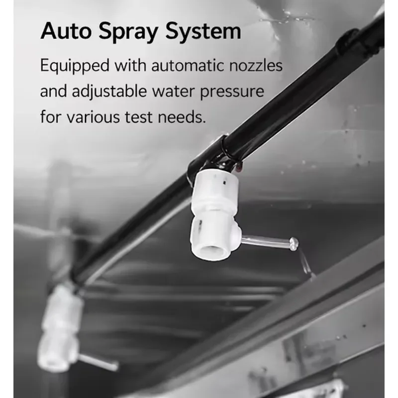 8x40W UVA-340 UV Aging Test Chamber SUS304 Stainless Steel Accelerated Weathering Tester with Spray and Condensation Cycle