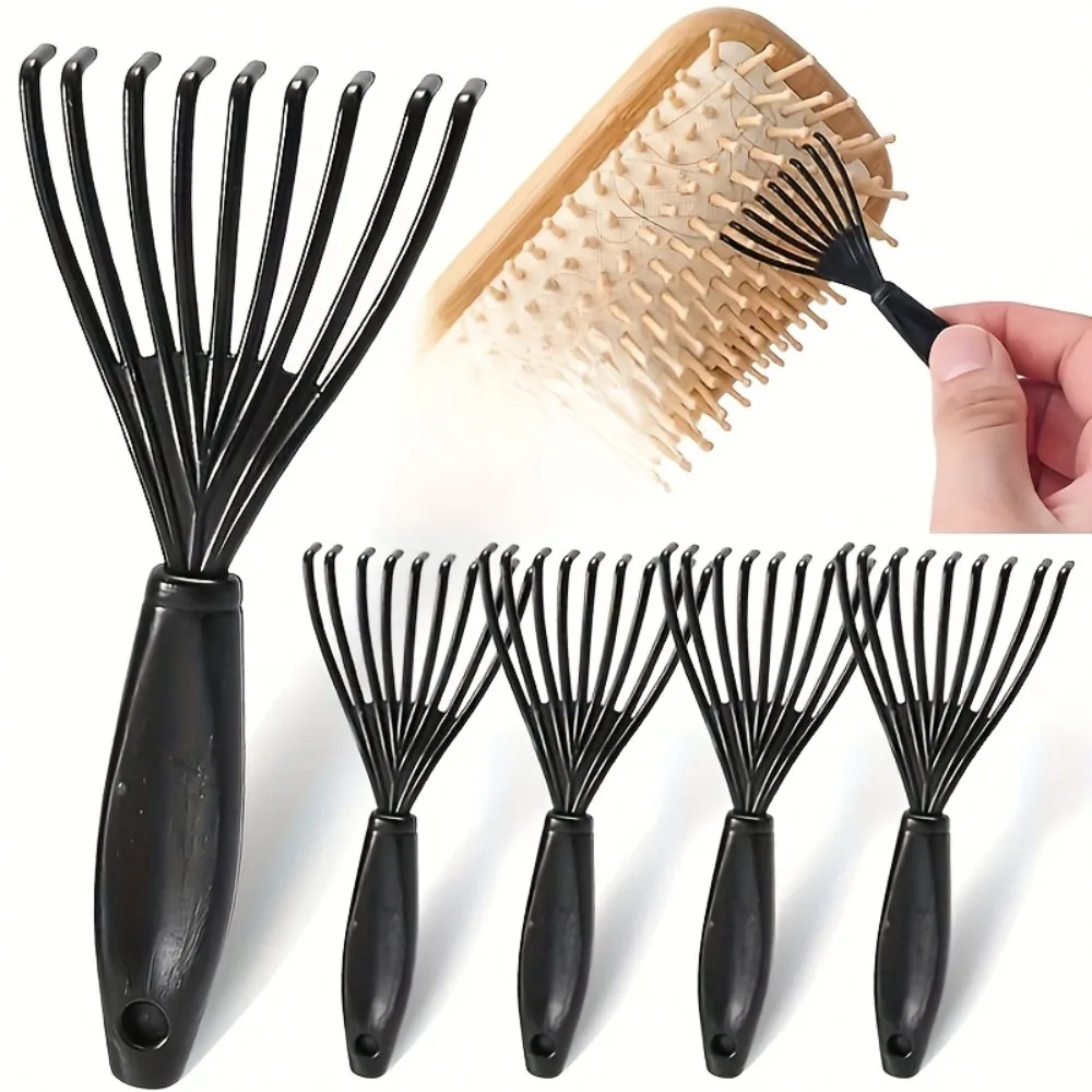 

Ergonomic Mini Brush Cleaner for Hair Stylists – Efficient Hair Remover, Uses for Home Care & Professional Salon Use