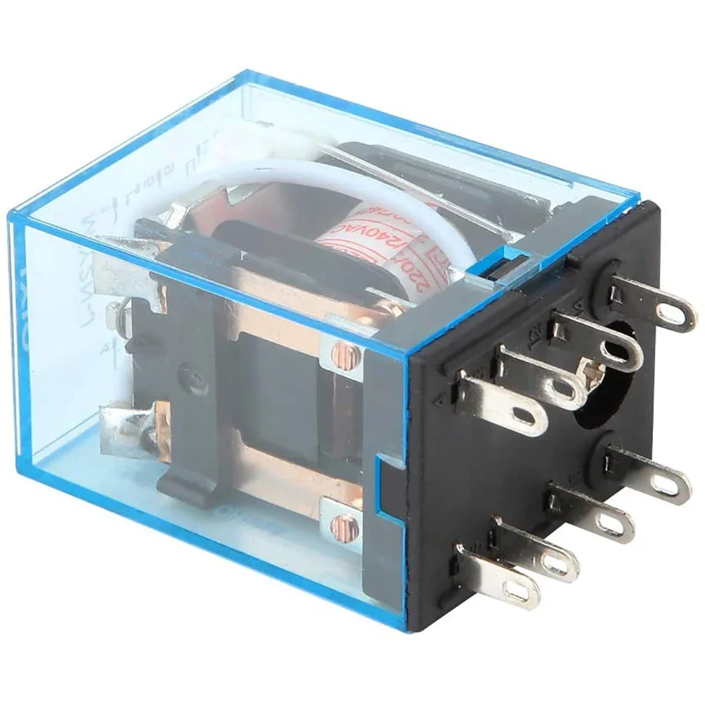 Tools Relay MY2N-J 220 240VAC 1.38*0.85*1.06 Inches 10 A 240V 35*21.5*27 Mm 500 W 8 Pin COIL DPDT RELAY MY2N-J