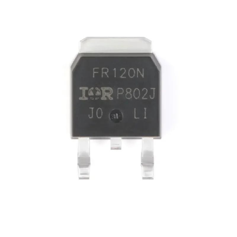 1/10 buah transistirfr024n FR024N IRFR120 FR120 TO-252 TO252-3 n-saluran 100V/9.4A Chip MOSFET FET FET Transistor efek bidang