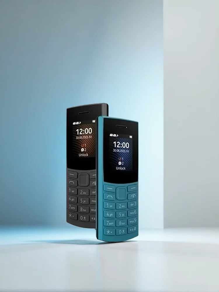 Wyprodukowano w Finlandii 105 2023 Telefon Klasyczny 4G Dual SIM 1.8" Bluetooth 5.0 Bateria Radio FM Nagrywanie Rozmów Klawiatura z hebrajskimi znakami — zdjęcie 2