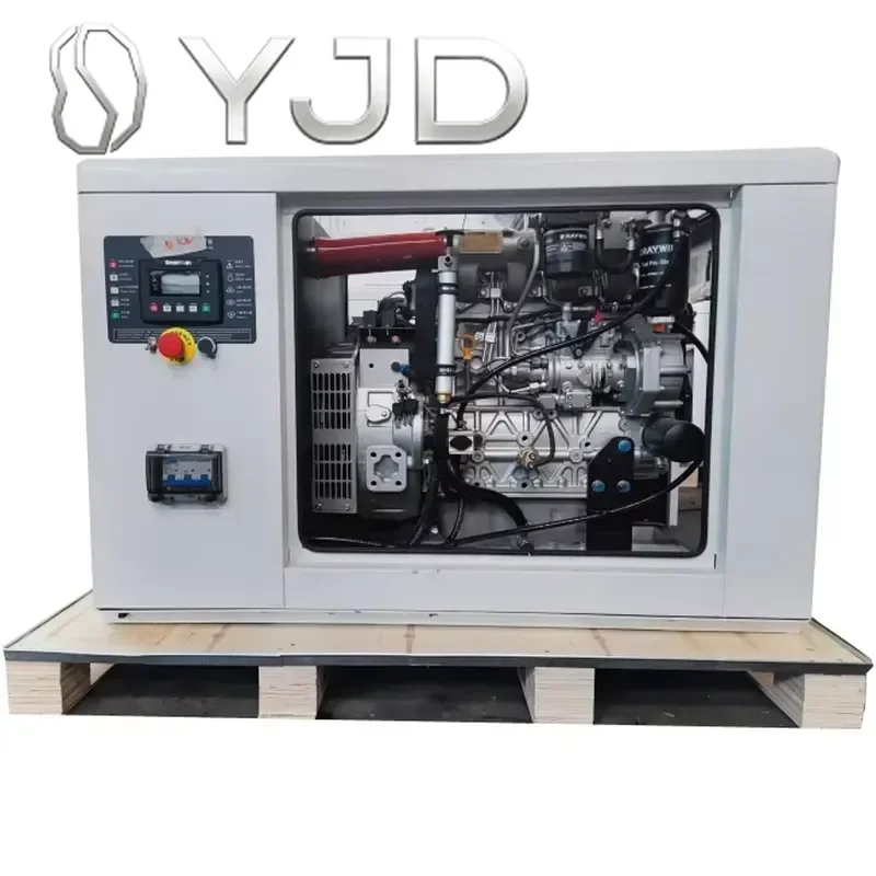YJD Energy-efficient and Consume Less Fuel Sea Water Cooled 60hz Single Phase 1800rpm 9kw 9kva Marine Generator for Yacht