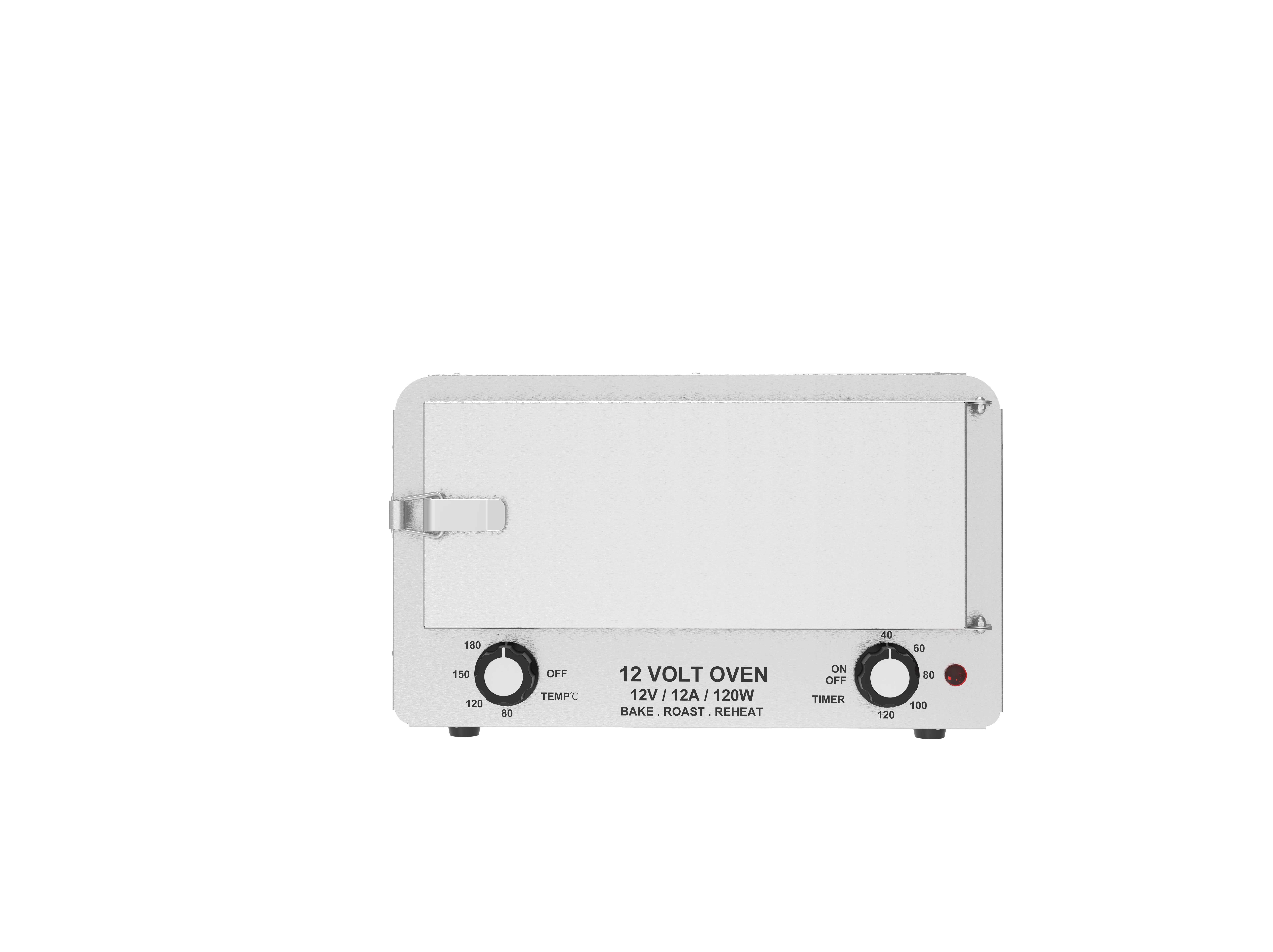 Hot Sale 12V Oven Portable Microwave Stainless Steel Most Efficient Boat 12V Travel Buddy Portable Electric Oven for Camping
