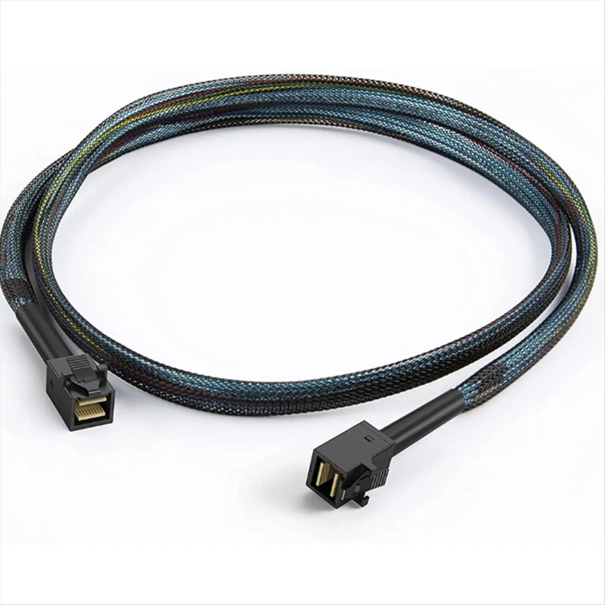 A40I 1m SFF-8643 Mini SAS HD Server Motherboard Backplane Cable SFF 8643 to 8643 MINI SAS Cable for Computer Hard Disk