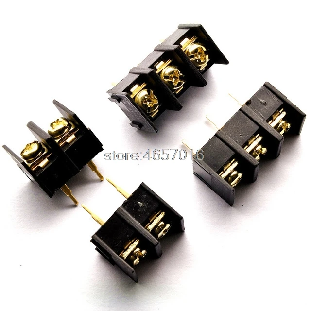 KF/DG1000 2-10Pin 10mm Pitch Terminal Block Connector 300V 25A 2/3/4/5/6/7/8/9/10/Pin