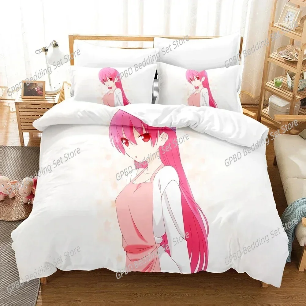 

Anime TONIKAWA Fly Me to the Moon 3D NEW Duvet Cover Pillowcase Bedding Set Adult Boy Girl Bedroom Children Single Double Large