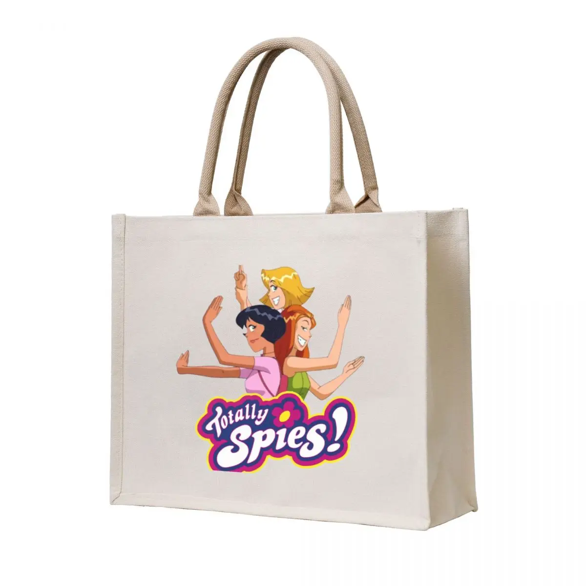 

totally spies totally spies Tote Bag bag for beach Handbags canvas tote