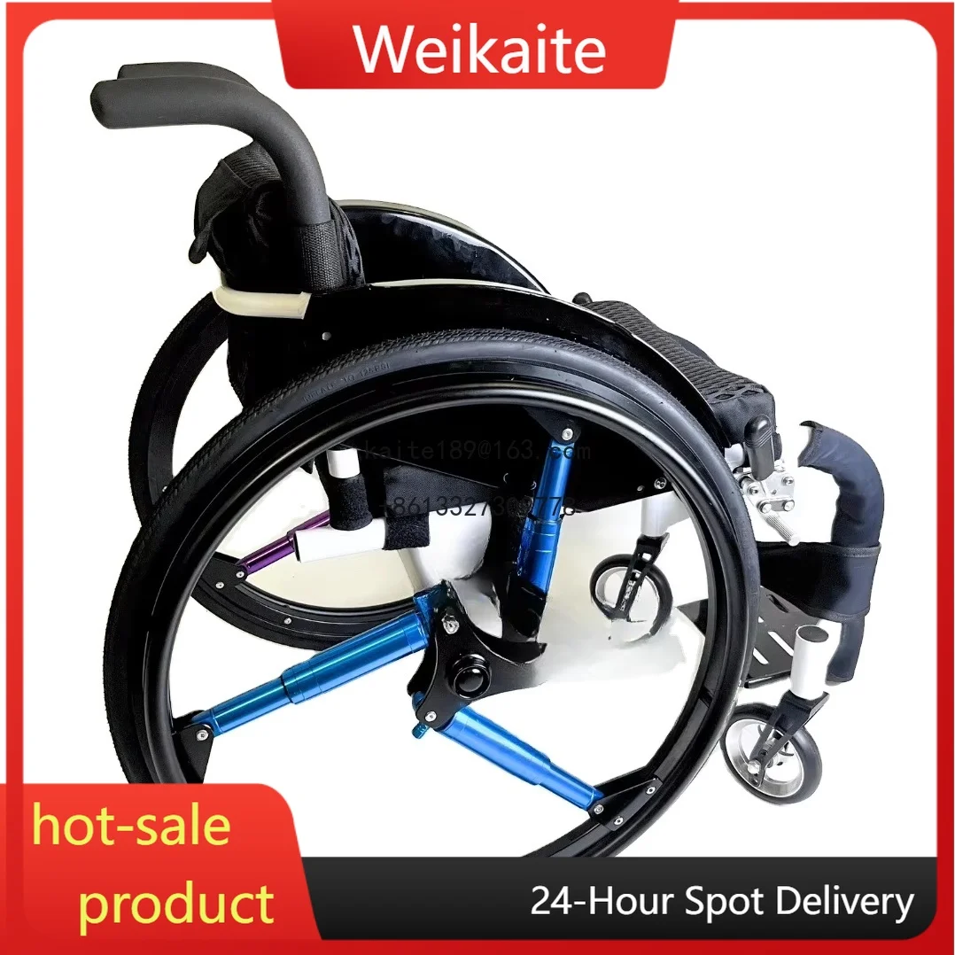 

24-Inch Titanium Alloy Spinergy-Style Aero Wheel for High-Performance Sports & Racing Wheelchairs