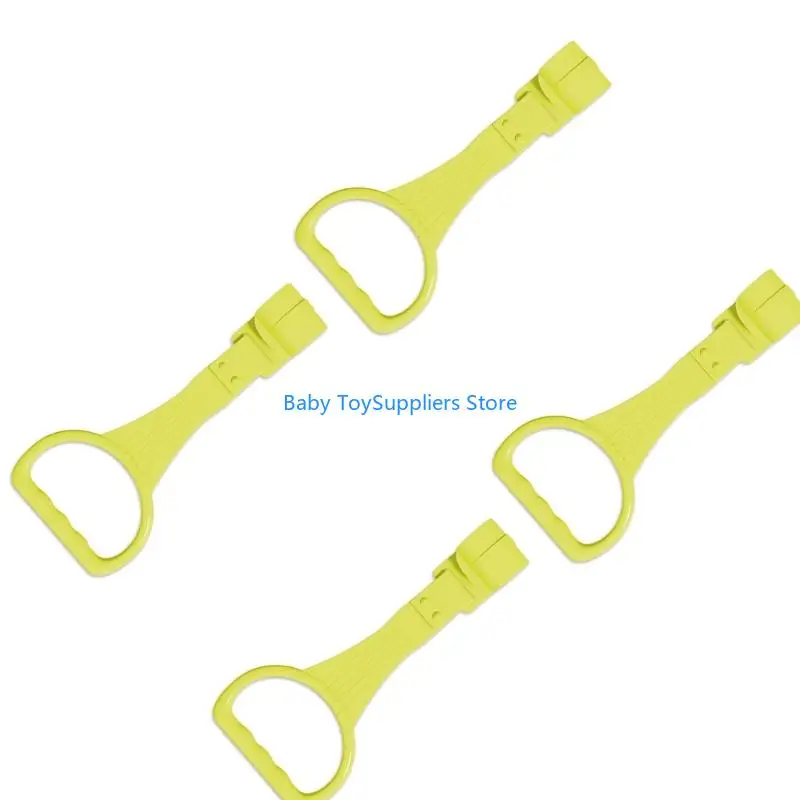 R1WF 4 قطع من حلقات دعم الطفل الدائمة ملحقات تدريب المشي لتنمية التوازن في ممارسة المشي المبكر #2