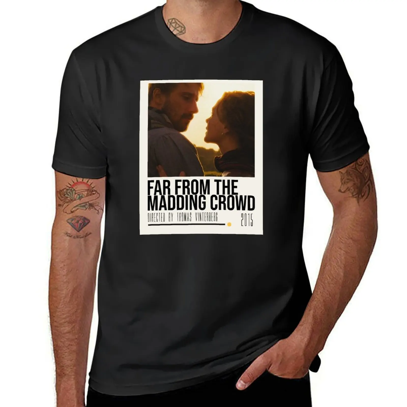 Far From the Madding Crowd Movie Poster T-Shirt korean fashion Blouse kawaii clothes summer tops mens vintage t shirts