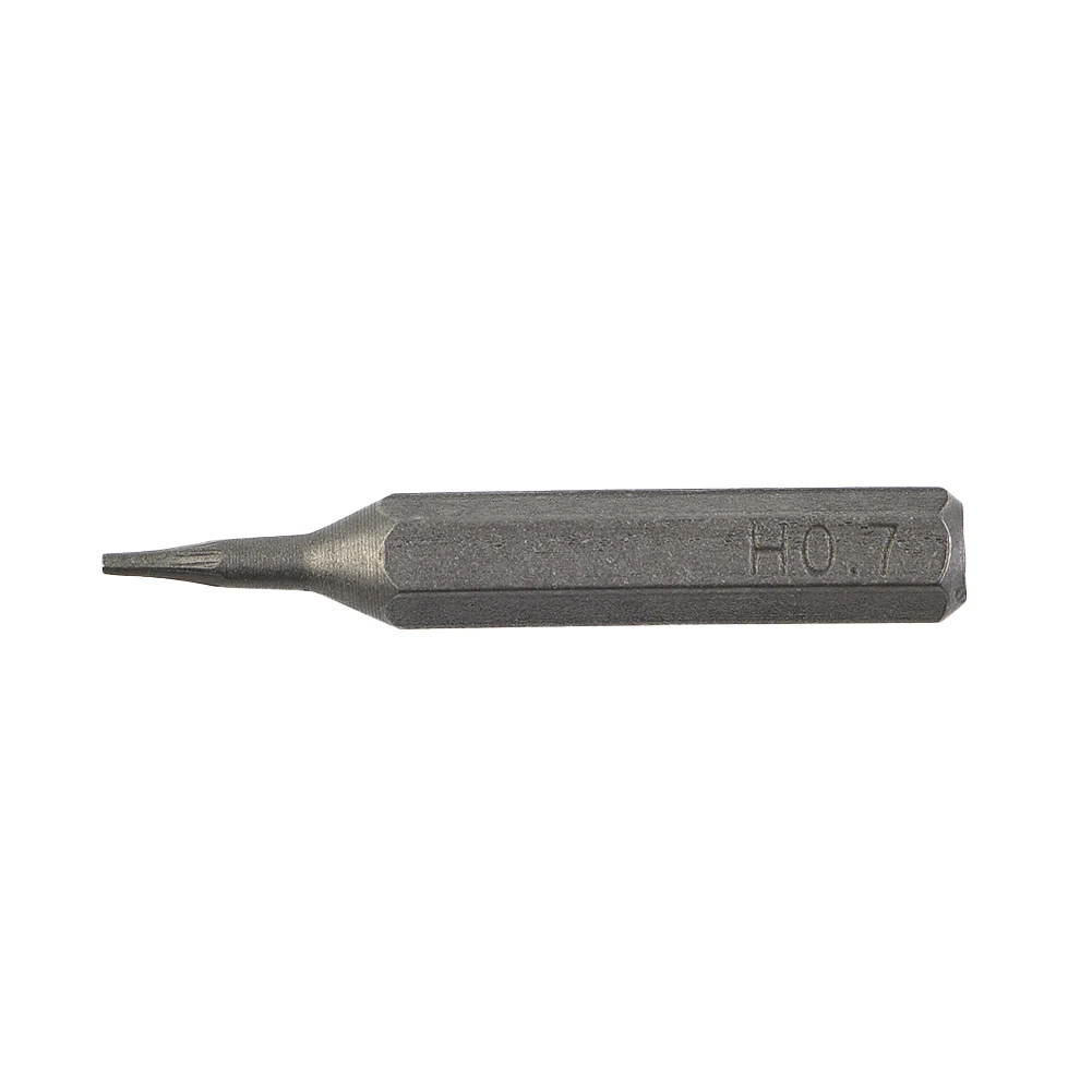 Household Appliances Screwdriver Bit Power Tools Small Hex H0.7 H0.9 H1.5 H428mm Hex Shank High-strength Steel