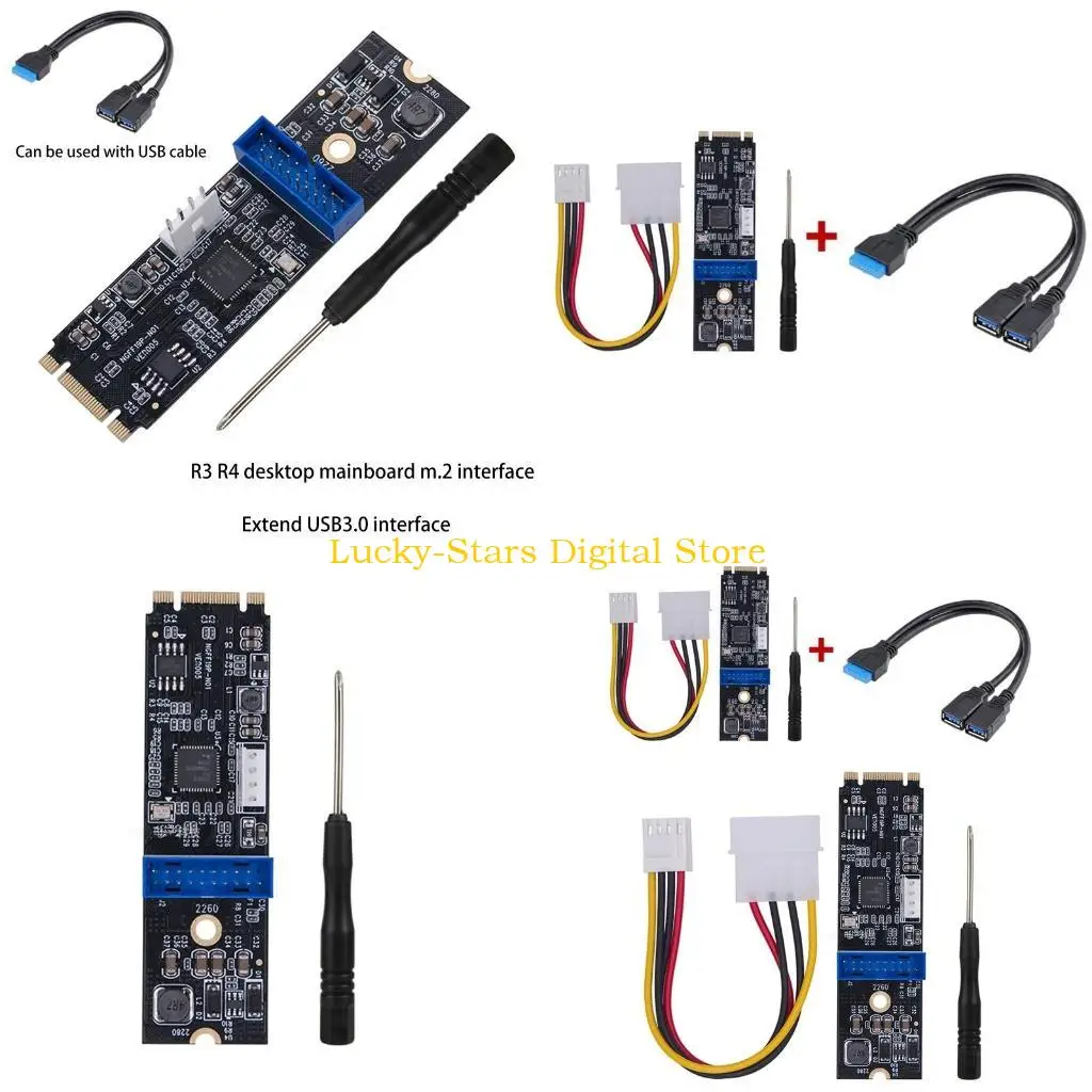 

T3EE for M.2 to USB 3.0 PCI for Express Converter Adapter Graphic Video Card Extender M2 to PCI-E PCIe Slot 5Gb Transfer Mini