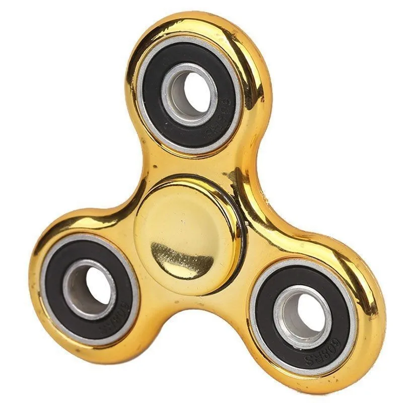 Regenbogen-Fidget-Spinner-Spielzeug aus Metall, UFO-förmige Handspinner, Geschenk für Kinder und Erwachsene, Drehspitze zur Konzentrationserhöhung am Schreibtisch – Detail 11