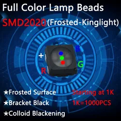 Kinglight SMD2020 full color LED lamp of four feet used for LED display maintenance，indoor RGB components for display