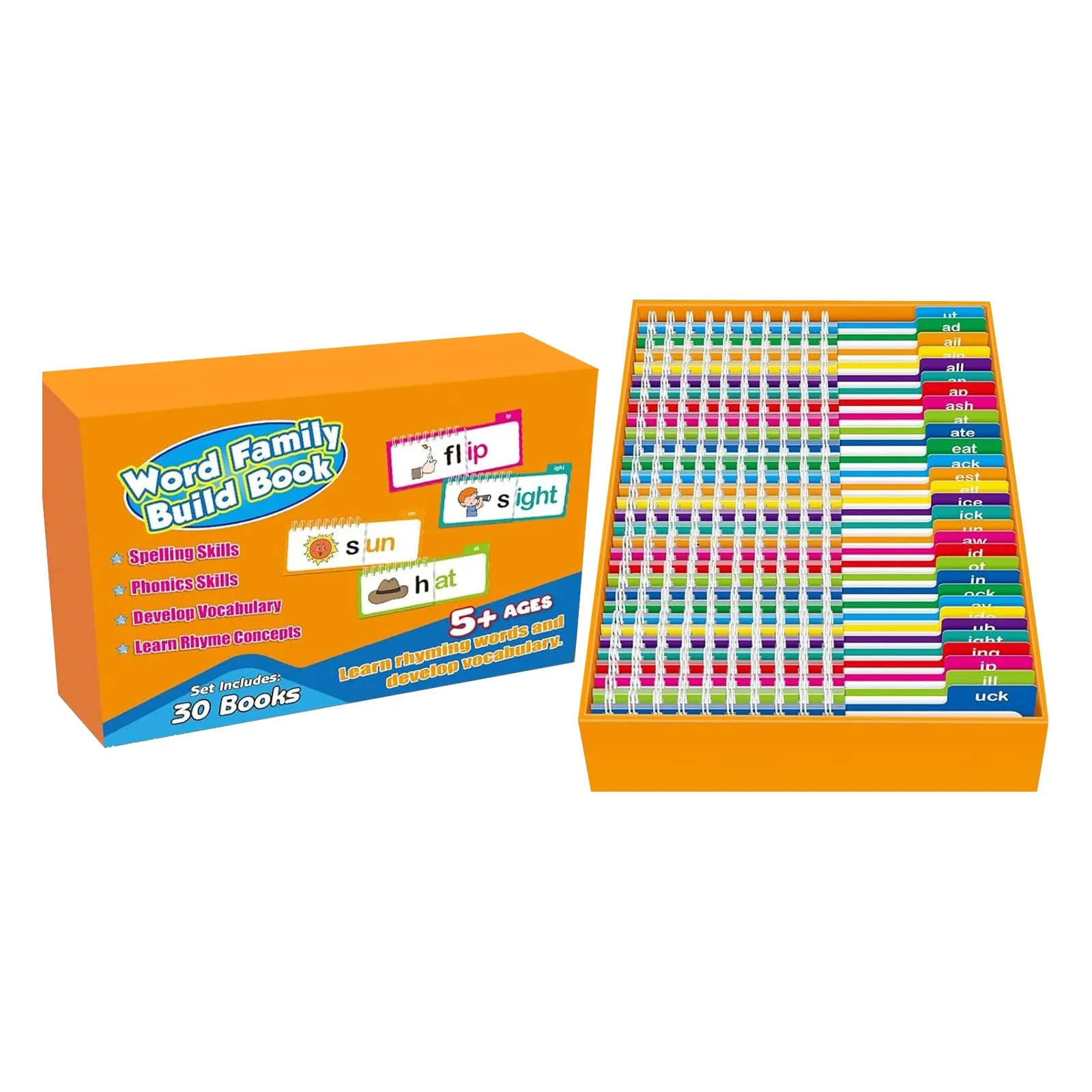 Kid Vocabulary Flashcard Help Child Build Basic Reading Skill Funny Interactive Learning Educational Game Kid-Friendly Design