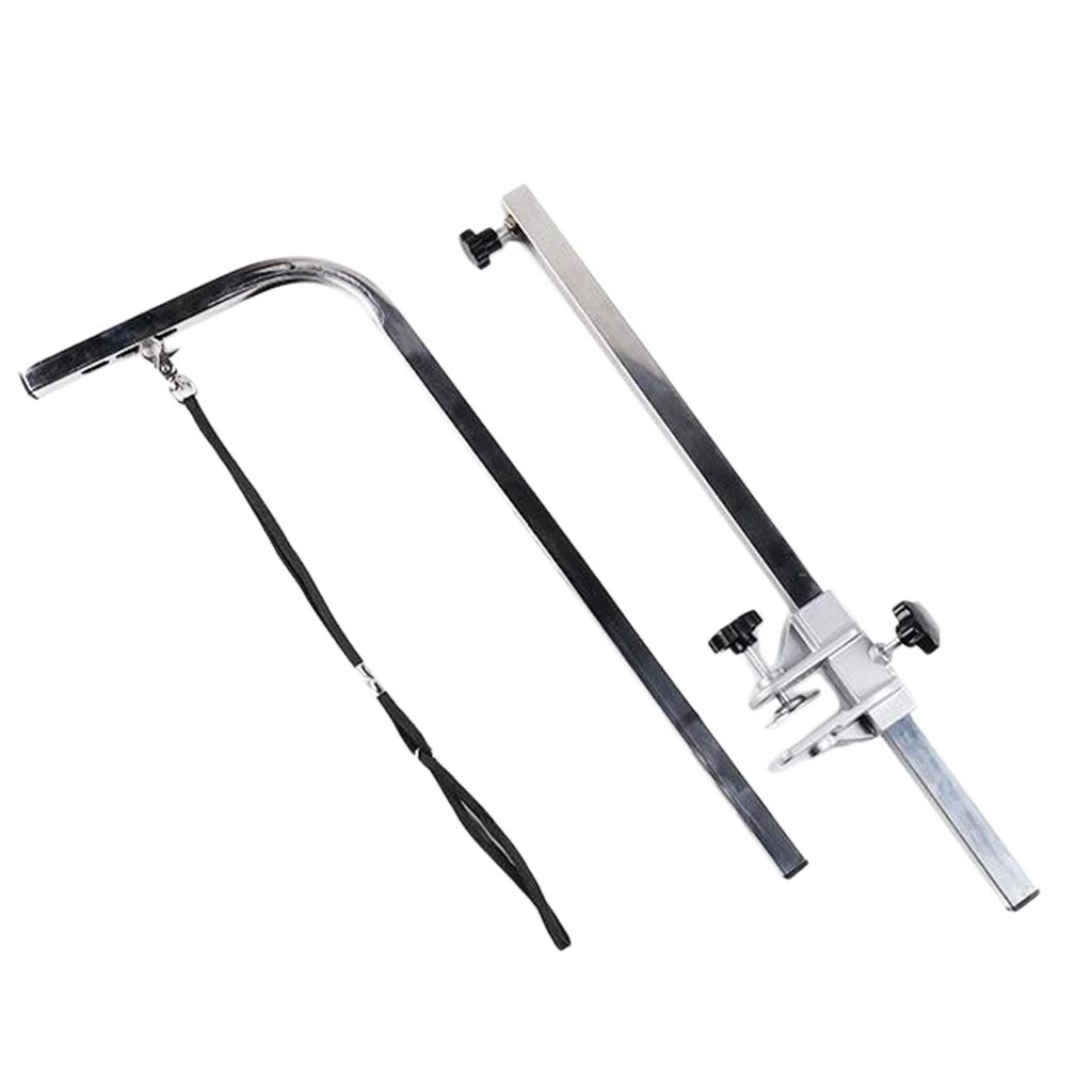 120cm Pet Dog Grooming Arm Support Telescopic with Clamps for Dog Bath