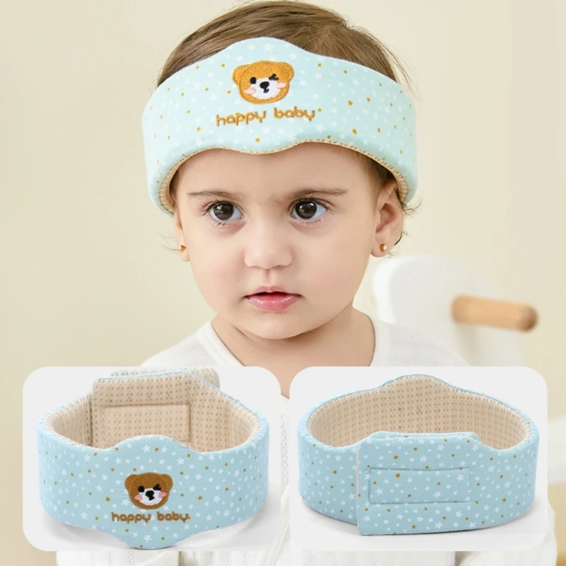 Baby Hat Cushion Mat for Head Safety, Breathable Infants Learning to Walk Head Protectors Pad Collisionproof Headrest A2UB