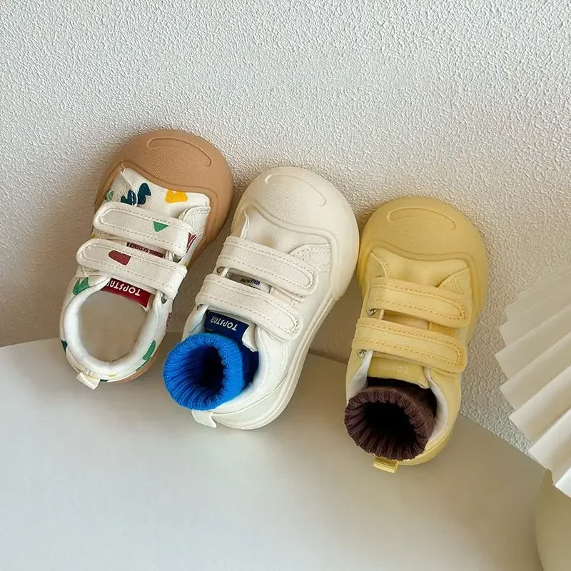 

Children Canvas Shoes Girls Board Shoes Soft Soled Baby White Kids Shoe for Girl Toddler Shoe Casual Sneaker for Boy Kids
