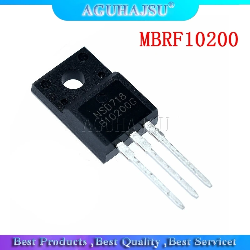 10PCS MBRF10100 MBRF10200 MBRF20100 MBRF20200 LM317T IRF3205 Transistor TO-220F TO220F MBRF10100CT MBRF10200CT MBRF20100CT TO220