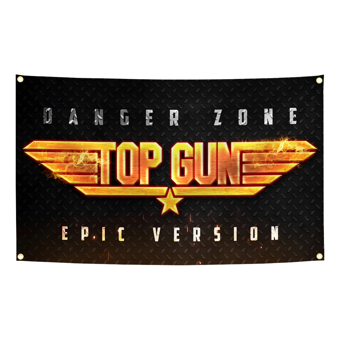 90x150cm Top Gun Flag Tapestry Polyester Digital Printing Banner for Garage Wall Art Out Door Decoration