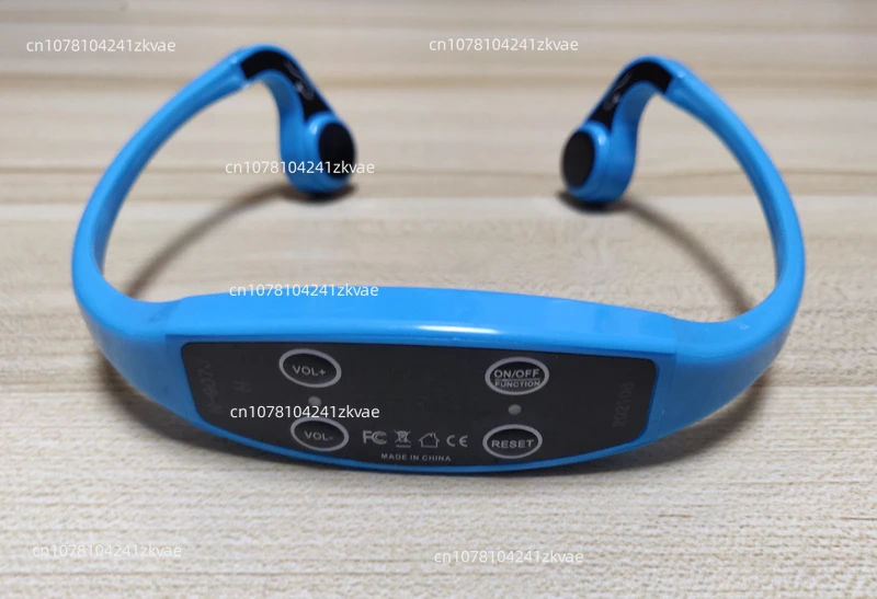 H904 Swimming Waterproof Radio Walkie-talki Bone Conduction Headset Headphone for Swimming Coach Training